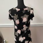 Candie's Floral Tie Front Tee Photo 1