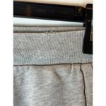 frame denim Frame Gray Distressed Organic Pima Cotton Elastic Tie Waist Jogger Pants Size XS Photo 7