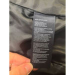 Tommy Hilfiger Size XS Black Faux Leather Jacket Photo 5