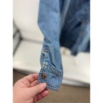 ASOS Curve Women’s Long Sleeve Button Down Denim Jean Shirt Size 14 100% cotton Photo 5