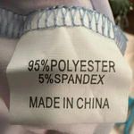 Tickled Teal Tie dye pull on skirt in XL Photo 5