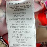 Trina Turk Lahaina Dot Print Pants Women's Size 2 Pink Orange Square Cropped Photo 6