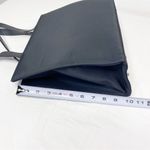 Nordstrom “Live For Beauty”Purse Bag Black Pink Satin Lining Vintage Photo 13