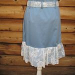Love moschino NWT Blue Lace Trim Dress Photo 5