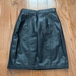 winlit Vintage 90s  genuine leather pencil skirt Photo 2