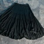 Max Studio black flare long skirt ( XS ) Photo 0