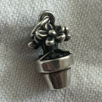 James Avery  Flower Pot Charm Photo 0