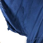 Saks 5th Avenue Saks Fifth Avenue Swim Cover Dress Eyelet Embroidery Kaftan Tunic Blouson Blue M Photo 1