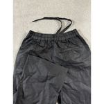 ZARA  Wide Leg Faux Leather Pull On Black‎ Pants Womens Size XS NWOT Photo 1