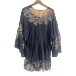 Free People ✨ Sunset Dreams Printed Bell-Sleeve Sz Medium Tunic✨ Photo 7