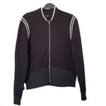 Athleta Venture Black Knit Sweater / Full Zip Jacket Cinchable Hem Size XS Photo 1