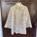 EUC DAMEE Delicate Branches Sequined Beaded
Jacket Top Petite XL Retail $185 Size undefined Photo 9