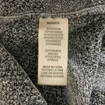 Max Studio Womens Sweater Hoodie Pullover Thin Knit Striped Stretch Gray L Photo 3