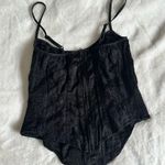 Tasha Polizzi Sequin Corset Top Size Medium Black Photo 5