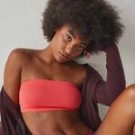 Free People NWT Nina Bandeau Bra Bralette In Color Cayenne Photo 0