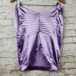 Retrofête Retrofete Dehl Skirt in Lilac Purple Size Large NWT Satin Fabric Photo 2