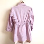 Motherhood Maternity 3/4 sleeve purple blouse top Photo 1