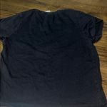 Calvin Klein  Black Tee with White Logo Photo 2