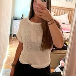 WD•NY White Short Sleeve Top Photo 0