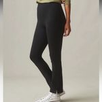American Giant Ponte Kick Flare Cropped Pant‎ Black 4 Photo 1