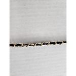 Bebe Gianna Monogram Crossbody Chain Strap Purse NWT Black And Gold Photo 8