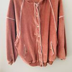 Urban Outfitters Oversized Button Up Hoodie Brown Sz XS Photo 2