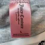 Juicy Couture Y2K Heather Gray Sleepwear Pants Rainbow Logo Stretchy Size L Photo 4
