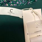 NEW Commense Green Floral V Photo 3