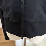 Athleta $189  Asymmetrical Hooded Jacket - Black Small Photo 4