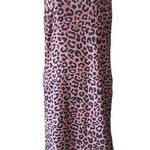 Lovers + Friends  Black and Brown Tina Mini Dress in Cheetah Sz M Photo 0