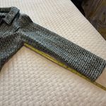 White House | Black Market WHBM Tweed Moto Jacket Collared Zip Front River Teal Women’s Sz 14 NWT Photo 4