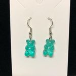 Cute Gummy Bear Earrings Blue Photo 0