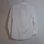 Gretchen Scott  Pique All Day Shirt White Button-Up Shirt Size Small Photo 8
