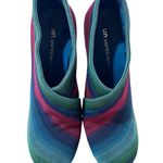 UNITED NUDE the fold multi color booties EUC Green Size 10.5 Photo 4