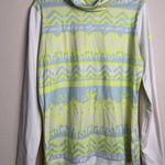 Nike Pro Dri Fit Woman‎ Size XL long sleeve turtle neck performance Shirt Yellow Photo 0