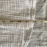 Women’s button down short sleeve maxi collar dress or swim cover up white Photo 8