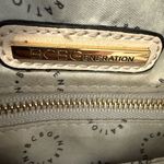 BCBGeneration Cream White Crossbody Bag Satchel Vegan Leather Photo 9