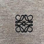 Loewe Lightweight Stretch Turtleneck Sweater in Heather Camel with Black Medium Photo 3