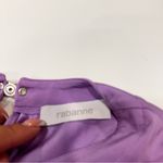 Rabanne Haut Knotted top Size 36 Purple Photo 5