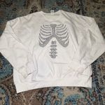 PINK - Victoria's Secret Pink Skeleton Bling Crew Photo 0