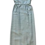 Elegant Evening Pin Up Retro Vintage Dress Light Blue Size Small Photo 0