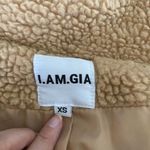 I am gia I. Am. Gia camel teddy jacket XS Photo 8