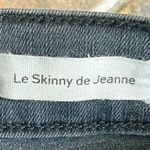 frame denim Frame Skinny Black Velvet Stripe Jeans 26 Photo 5