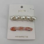 J.Crew Twisted barrettes set Photo 2
