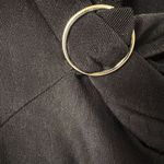 Chico's Chico’s black short sleeved shirt with Metal ring Photo 2