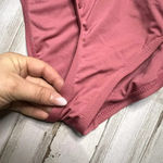 Kona Sol  Women's‎ Gathered One Piece Swimsuit Pink Size Small Photo 3