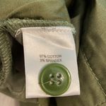 Gibson Latimer Gibson & Latimer Sage color Pants size 8 inseam 27” high rise relaxed chino Photo 13