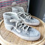 Vans U Sk8-Hi Faux Fur Drizzle Blanc-De-Blanc High Top Sneakers Women’s Size 10 Photo 0