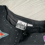 Vintage lanie New York long sleeve embroidered sweater cardigan w/ cocktails Black Size undefined Photo 4