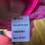 Betsey Johnson Pink Long-Sleeve Henley Sleep Top – Size L Photo 2